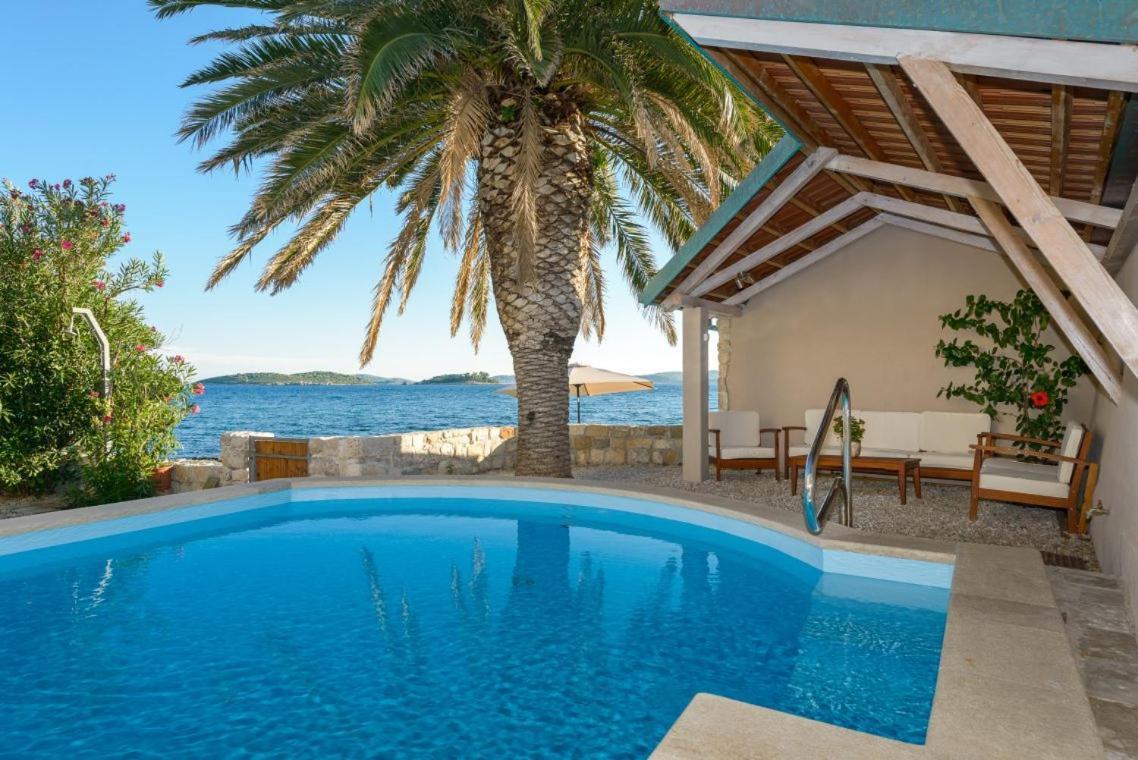 Luxury Beachfront Villa Mare With Private Pool At The Beach Orebic - Peljesac Dış mekan fotoğraf