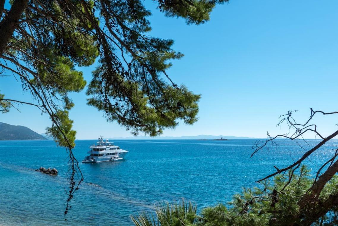 Luxury Beachfront Villa Mare With Private Pool At The Beach Orebic - Peljesac Dış mekan fotoğraf