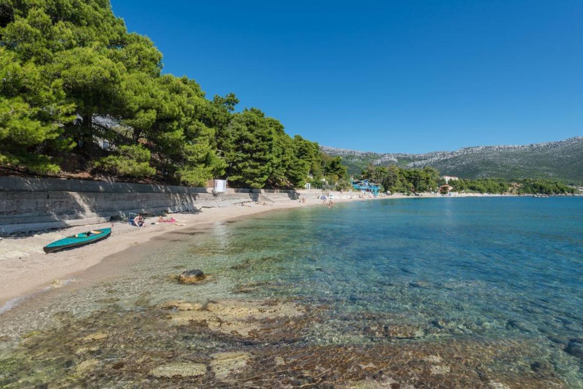 Luxury Beachfront Villa Mare With Private Pool At The Beach Orebic - Peljesac Dış mekan fotoğraf