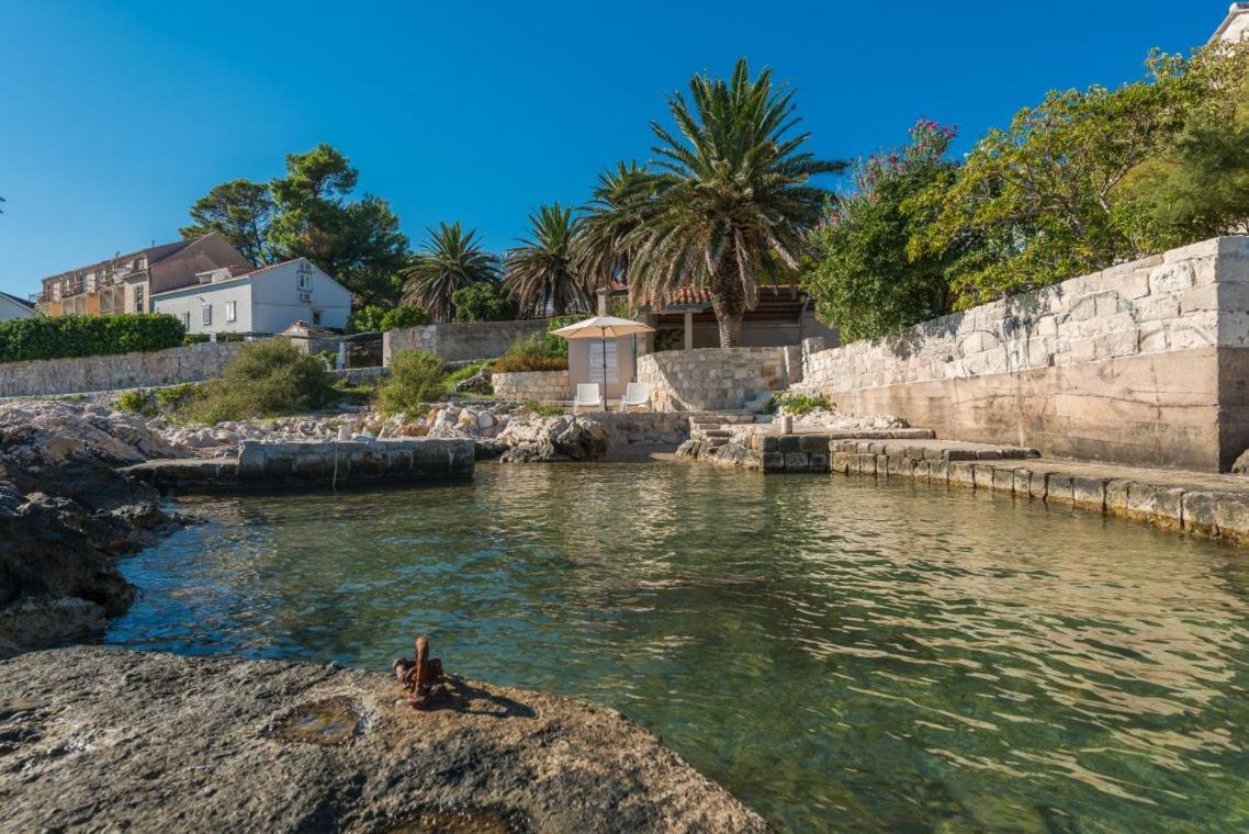 Luxury Beachfront Villa Mare With Private Pool At The Beach Orebic - Peljesac Dış mekan fotoğraf