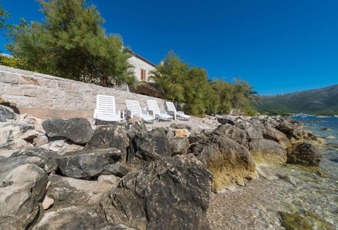 Luxury Beachfront Villa Mare With Private Pool At The Beach Orebic - Peljesac Dış mekan fotoğraf