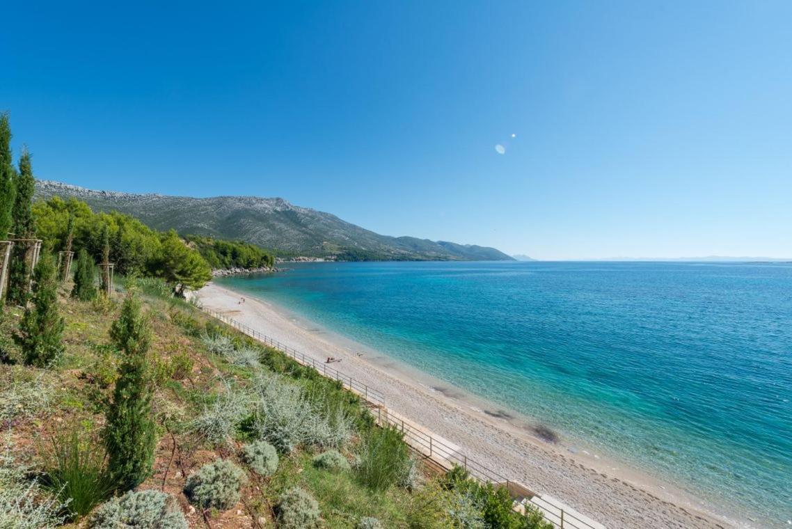 Luxury Beachfront Villa Mare With Private Pool At The Beach Orebic - Peljesac Dış mekan fotoğraf