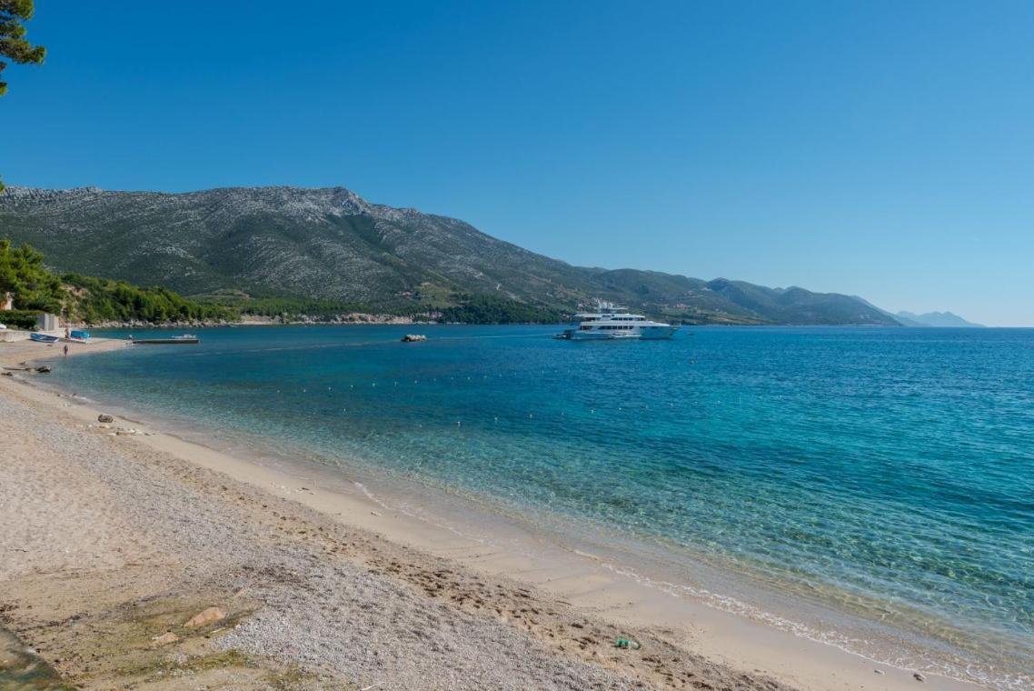 Luxury Beachfront Villa Mare With Private Pool At The Beach Orebic - Peljesac Dış mekan fotoğraf