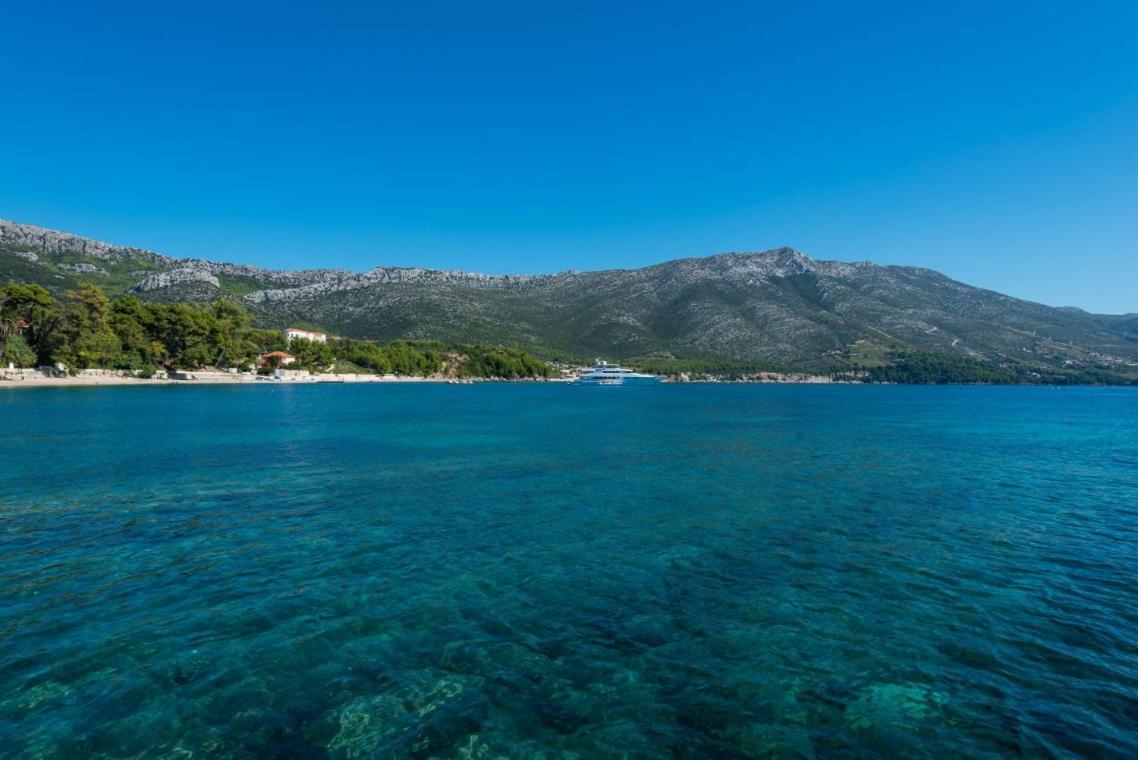 Luxury Beachfront Villa Mare With Private Pool At The Beach Orebic - Peljesac Dış mekan fotoğraf